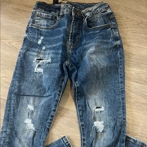 Zara Distressed Blue Kids Denim Jeans
